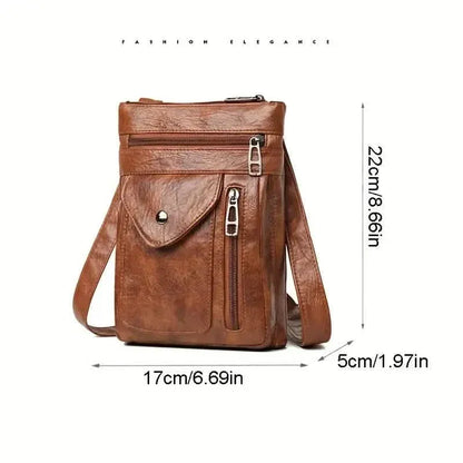Soft PU Leather Women Messenger Bag - A-1 Thread Vault