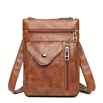 Soft PU Leather Women Messenger Bag - A-1 Thread Vault