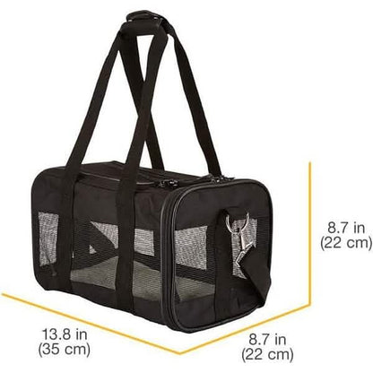 Soft-Sided Mesh Pet Travel Carrier - A-1 Thread Vault