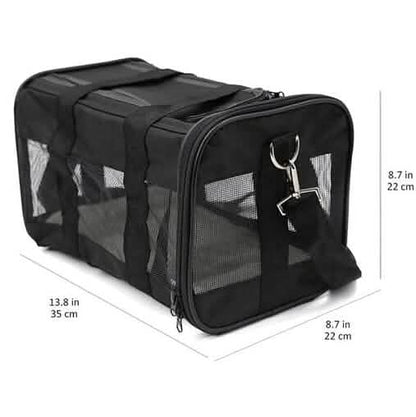 Soft-Sided Mesh Pet Travel Carrier - A-1 Thread Vault
