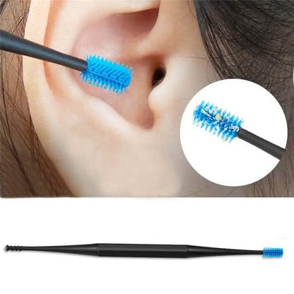 5-Pack: Soft Silicone Double-Ended Earpick - A-1 Thread Vault