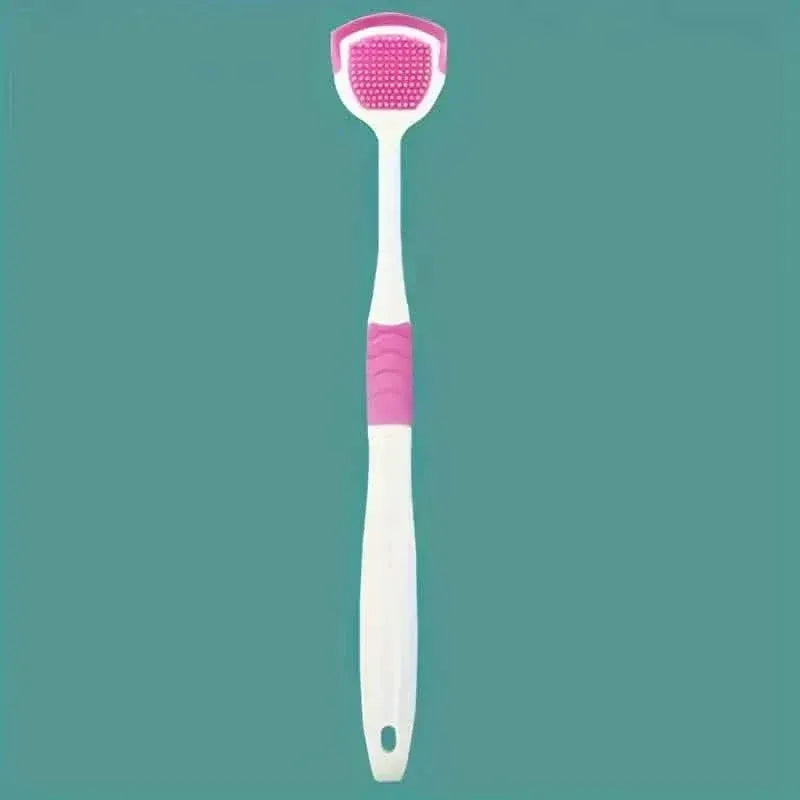 Soft Silicone Tongue Scraper Cleaning Toothbrush - A-1 Thread Vault