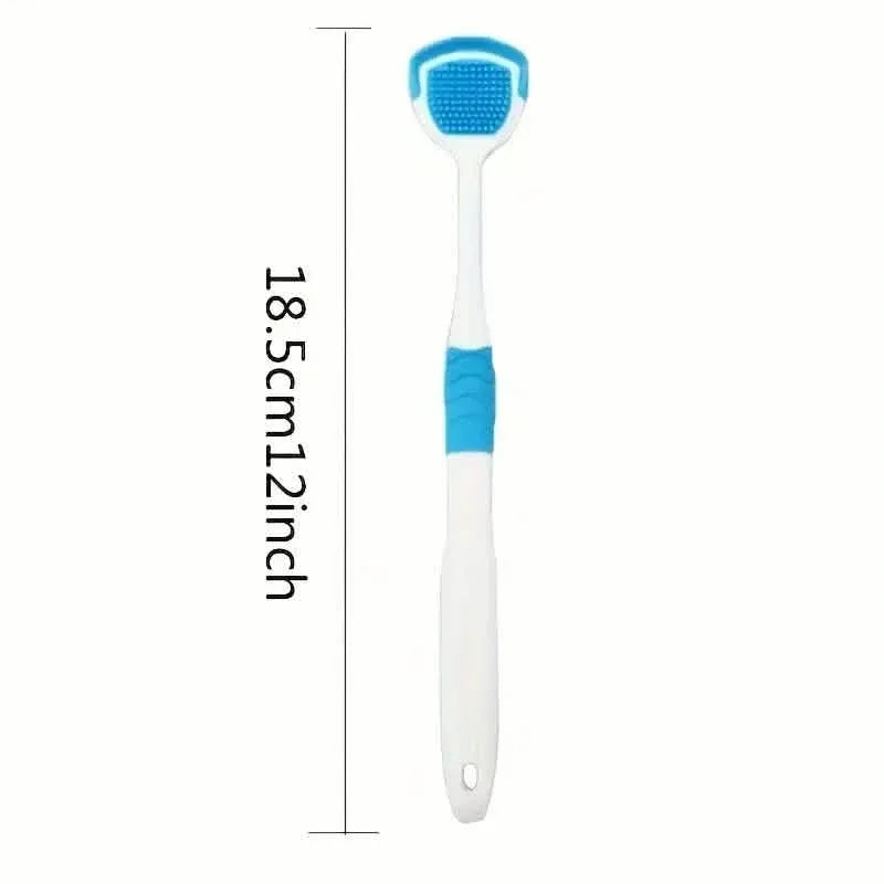 Soft Silicone Tongue Scraper Cleaning Toothbrush - A-1 Thread Vault