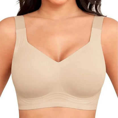 Soft Support V-Neck Comfort Bra - A-1 Thread Vault