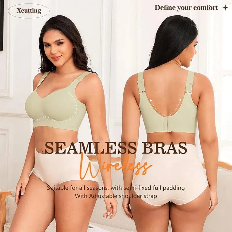 Soft Support V-Neck Comfort Bra - A-1 Thread Vault