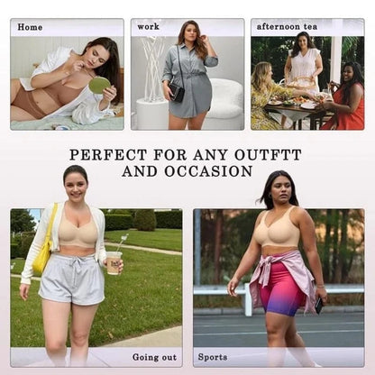 Soft Support V-Neck Comfort Bra - A-1 Thread Vault