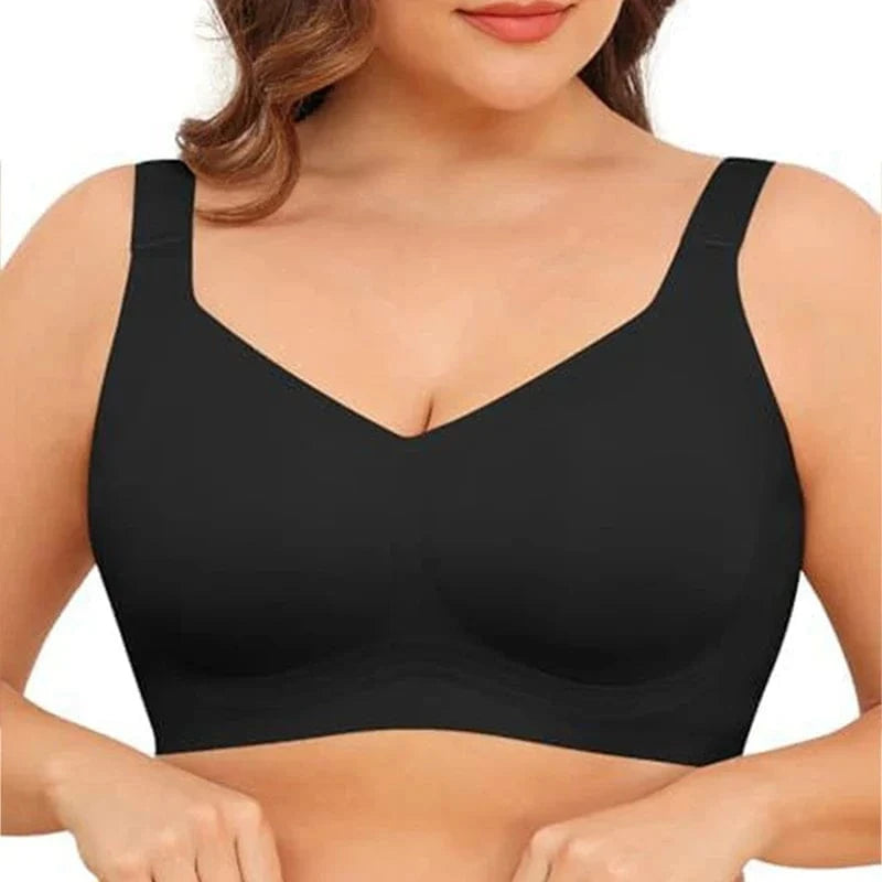 Soft Support V-Neck Comfort Bra - A-1 Thread Vault