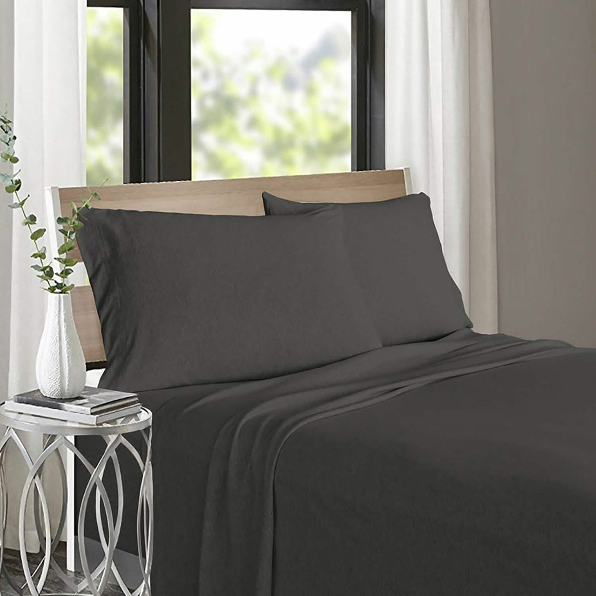 Soft Tees Luxury Cotton Modal Jersey Knit Sheet Set - A-1 Thread Vault