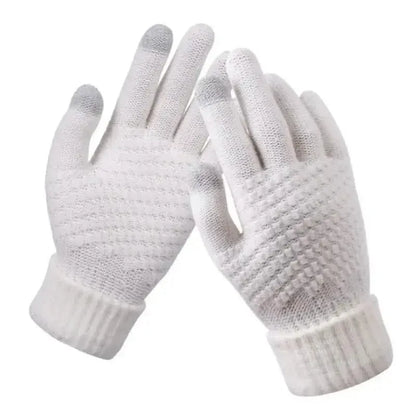 Soft Touchscreen Winter Gloves Elastic Cuff Knit for Cold Weather - A-1 Thread Vault