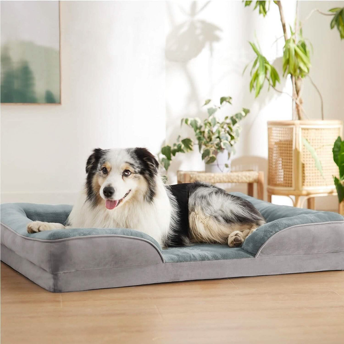 Soft Warm Plush Puppy Cozy Nest Sofa Non-Slip Bed Cushion Mat - A-1 Thread Vault