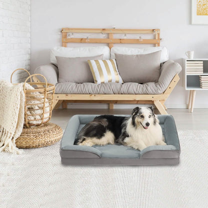Soft Warm Plush Puppy Cozy Nest Sofa Non-Slip Bed Cushion Mat - A-1 Thread Vault