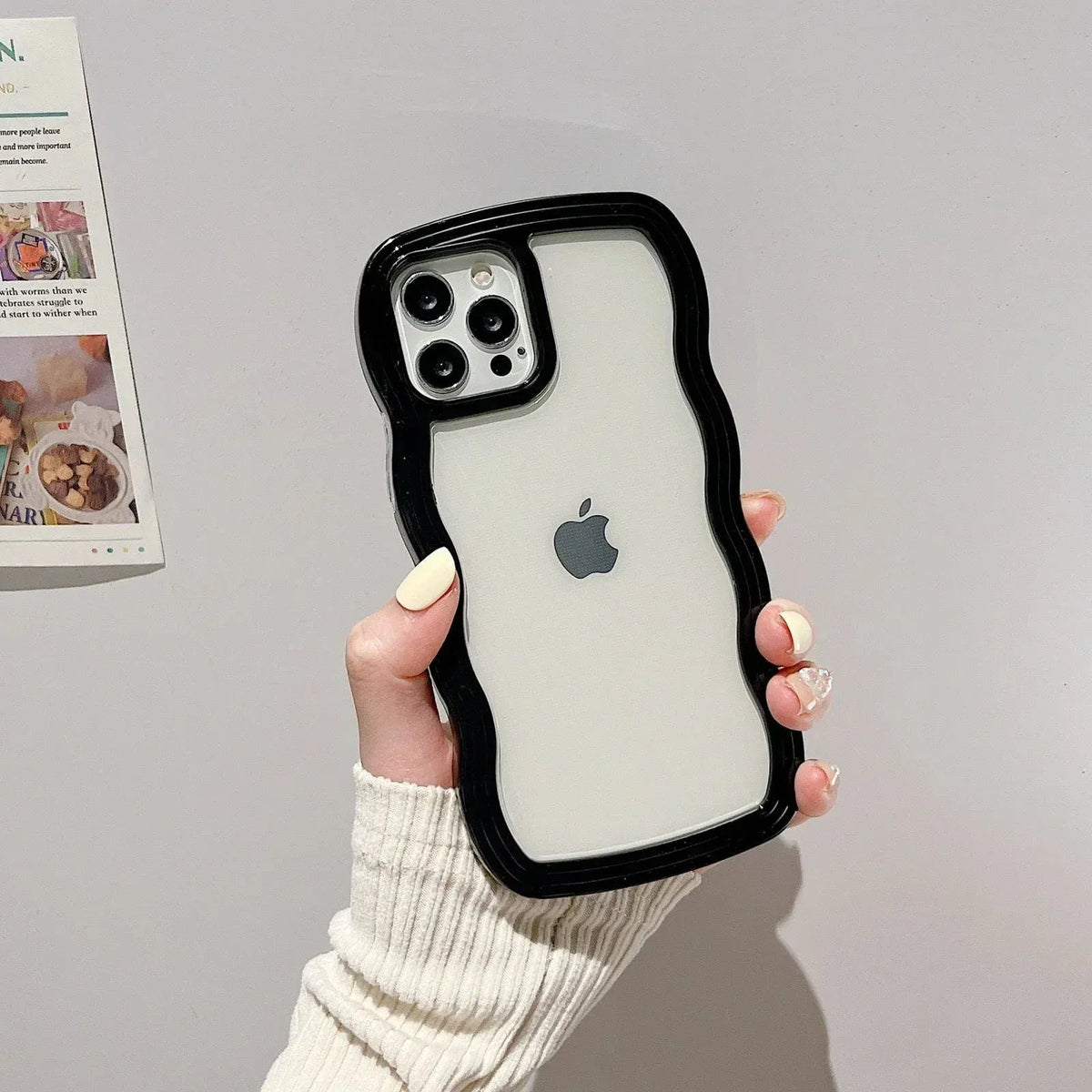 Soft Wavy Lines iPhone Case - A-1 Thread Vault