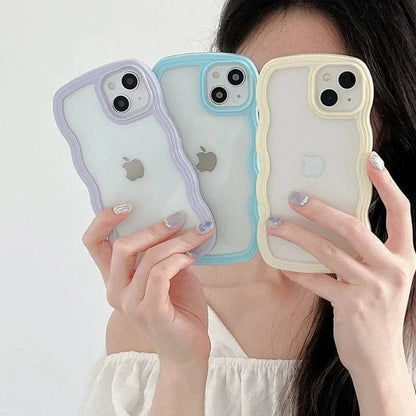 Soft Wavy Lines iPhone Case - A-1 Thread Vault