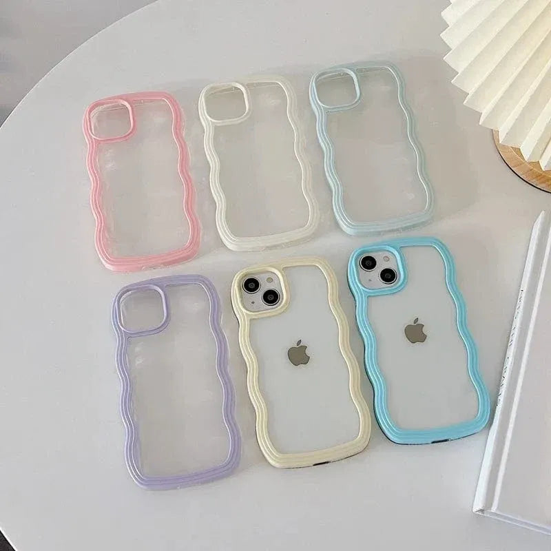 Soft Wavy Lines iPhone Case - A-1 Thread Vault