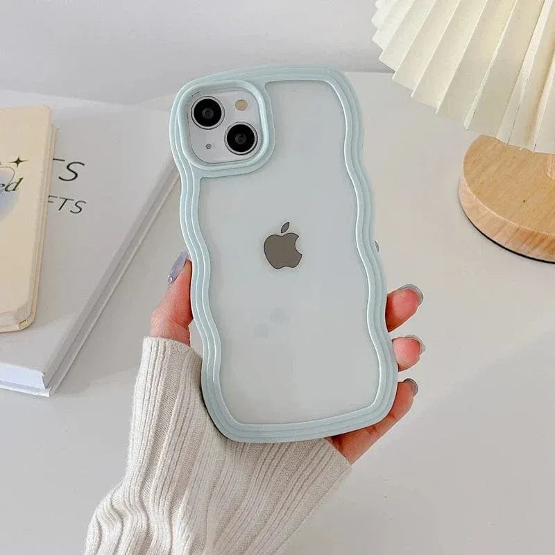 Soft Wavy Lines iPhone Case - A-1 Thread Vault