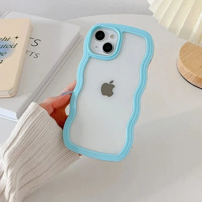 Soft Wavy Lines iPhone Case - A-1 Thread Vault