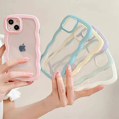 Soft Wavy Lines iPhone Case - A-1 Thread Vault