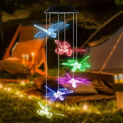 Solar Dragonfly Wind Chimes Lights - A-1 Thread Vault