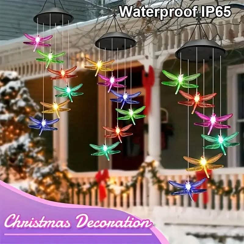 Solar Dragonfly Wind Chimes Lights - A-1 Thread Vault
