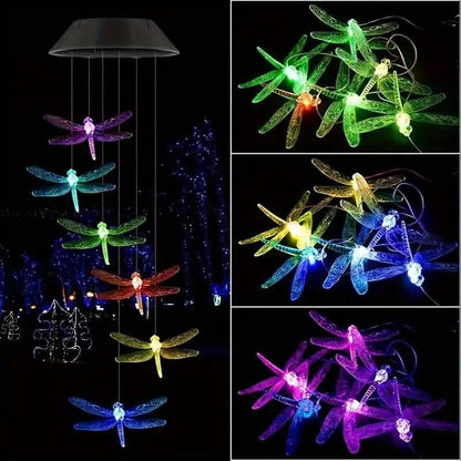 Solar Dragonfly Wind Chimes Lights - A-1 Thread Vault