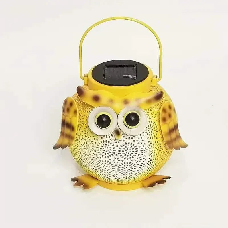 Solar Garden Hanging Light Owl Pattern - A-1 Thread Vault