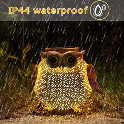 Solar Garden Hanging Light Owl Pattern - A-1 Thread Vault
