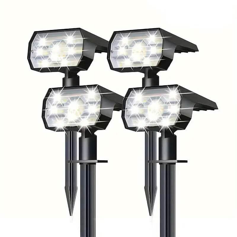 Solar Landscape Outdoor Spotlights - A-1 Thread Vault