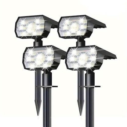 Solar Landscape Outdoor Spotlights - A-1 Thread Vault