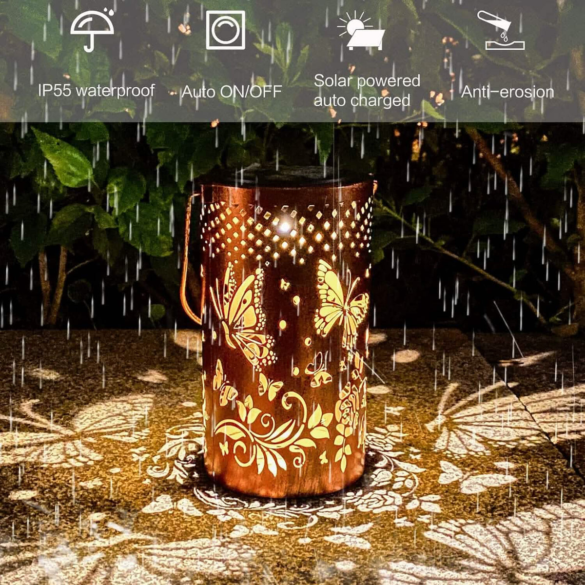 Solar Lanterns Outdoor Hanging Lantern Lights - A-1 Thread Vault