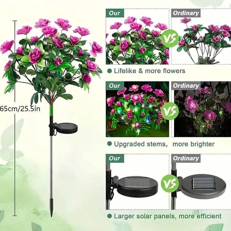 Solar-Powered Camellia Tree Lights - A-1 Thread Vault