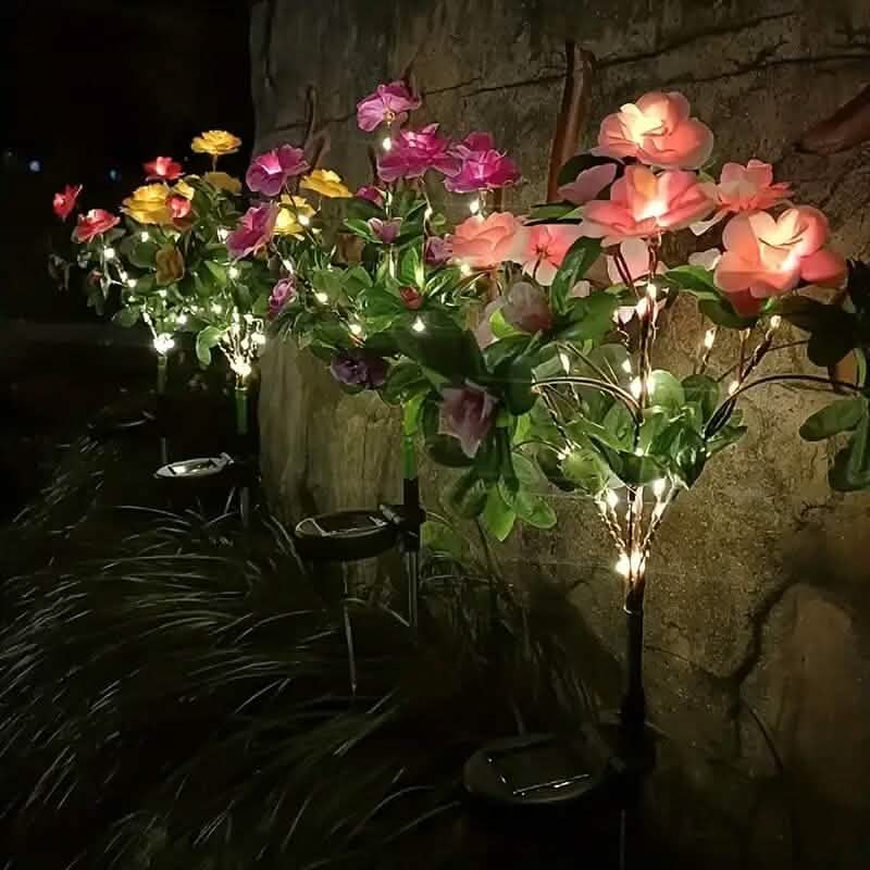 Solar-Powered Camellia Tree Lights - A-1 Thread Vault
