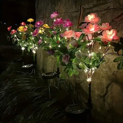 Solar-Powered Camellia Tree Lights - A-1 Thread Vault
