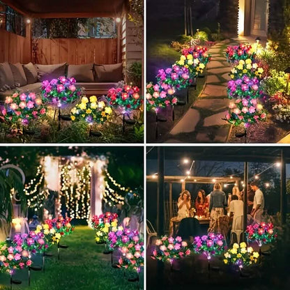 Solar-Powered Camellia Tree Lights - A-1 Thread Vault