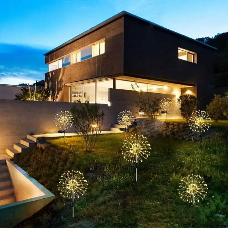 Solar-Powered Garden Lights with 60 LED and 8 Lighting Modes - A-1 Thread Vault