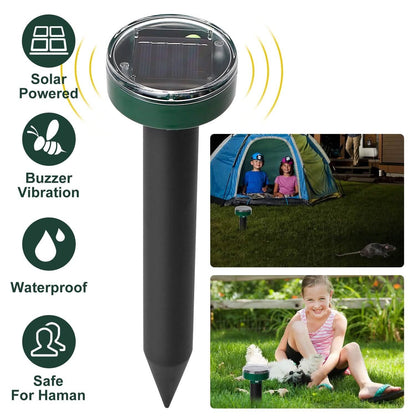 Solar Powered Mole Repeller - A-1 Thread Vault