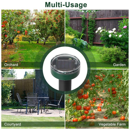 Solar Powered Mole Repeller - A-1 Thread Vault