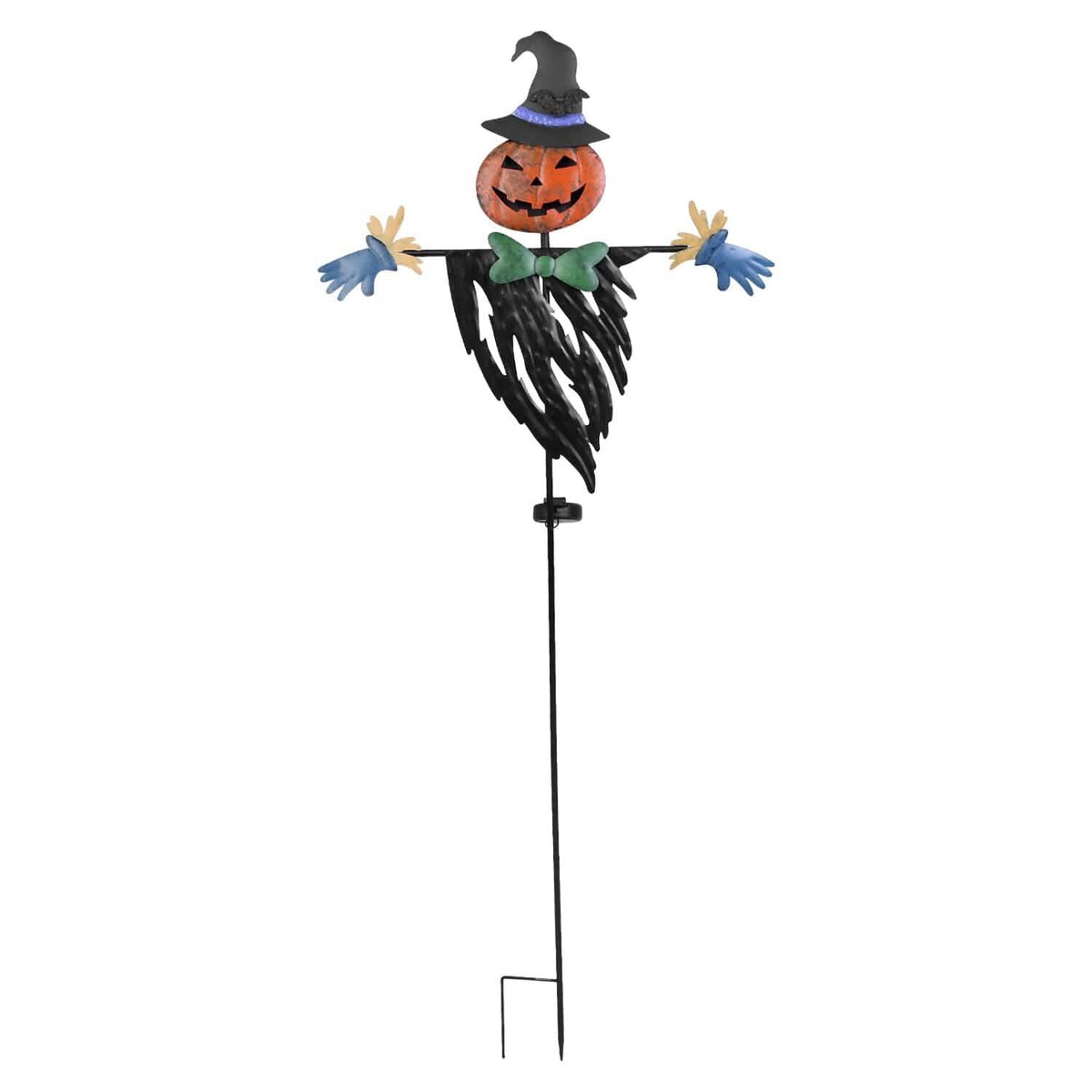Solar Powered Scarecrow Shape Stake Light Halloween Decoration - A-1 Thread Vault