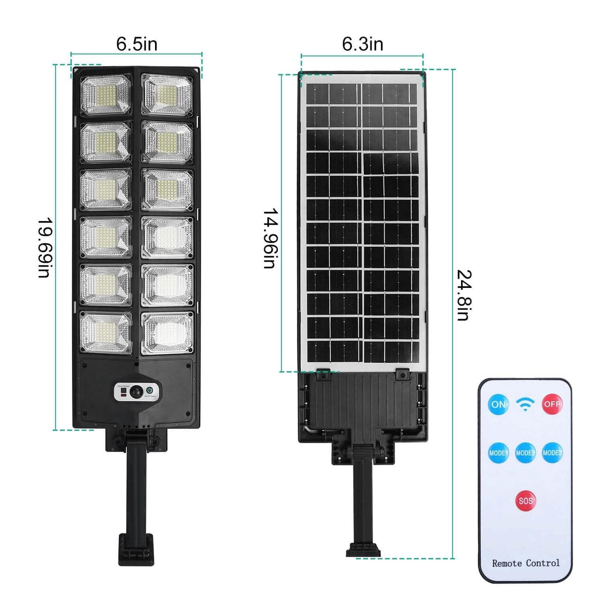 Solar Powered Wall Light Beads PIR Motion Sensor - A-1 Thread Vault