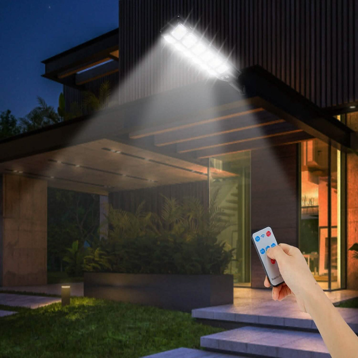 Solar Powered Wall Light Beads PIR Motion Sensor - A-1 Thread Vault