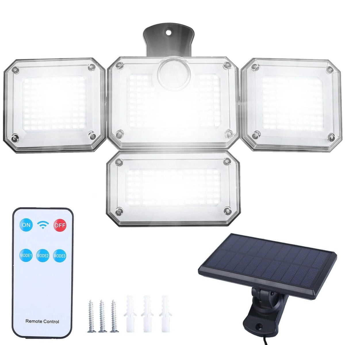 Solar Powered Wall Lights Outdoor Motion Sensor Lamps - A-1 Thread Vault