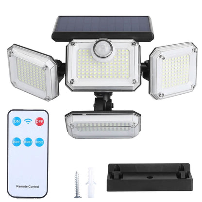 Solar Powered Wall Lights Outdoor Motion Sensor Lamps - A-1 Thread Vault