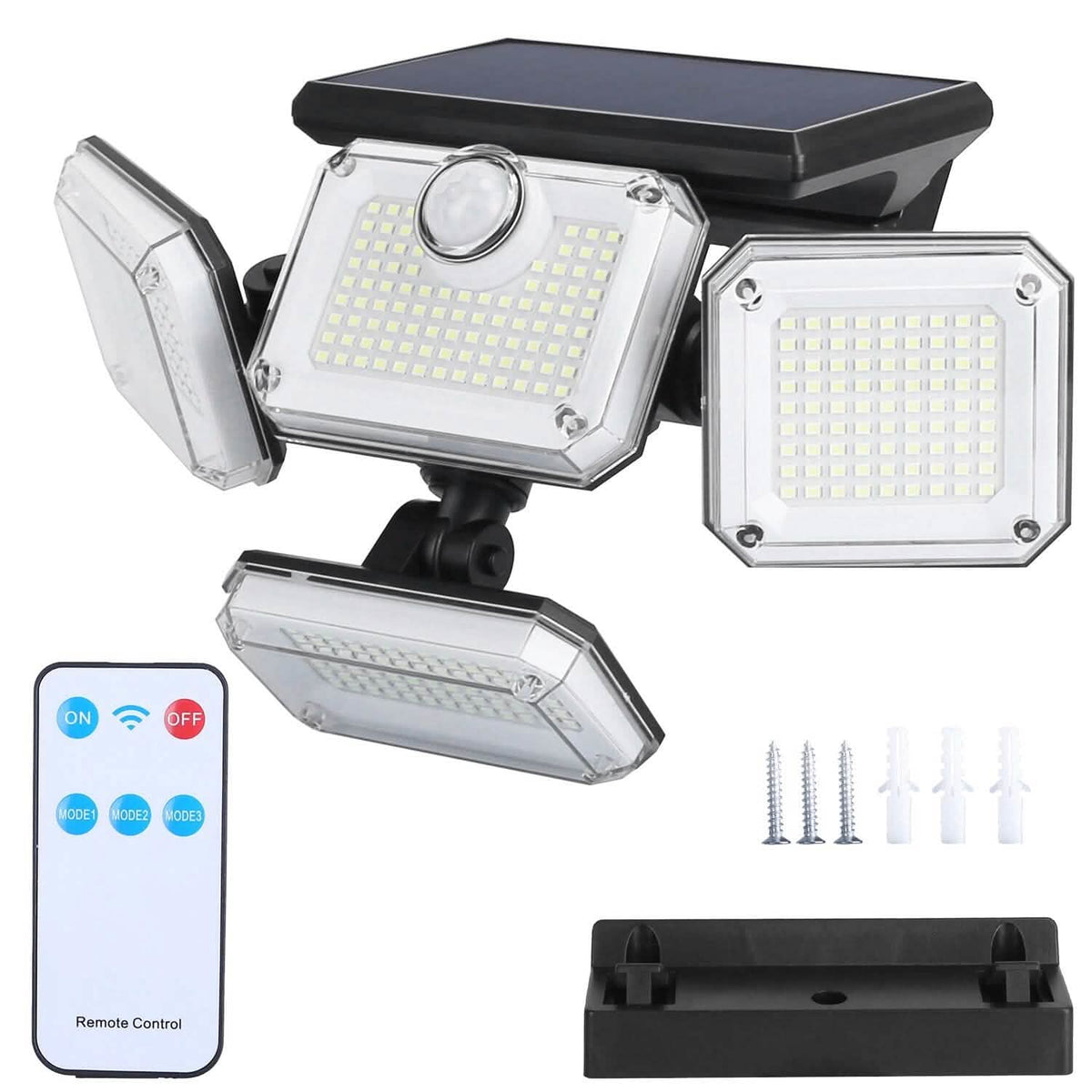Solar Powered Wall Lights Outdoor Motion Sensor Lamps - A-1 Thread Vault