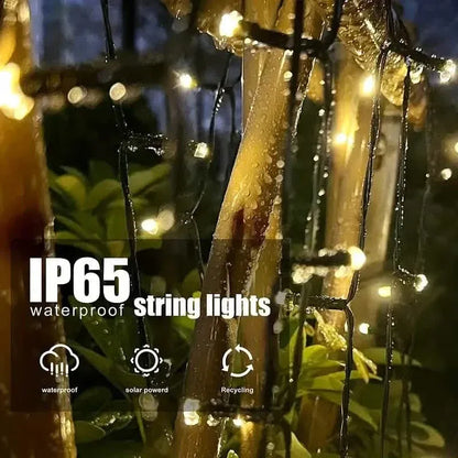 Solar String Lights Outdoor Waterproof - A-1 Thread Vault