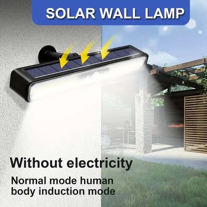 Solar Waterproof Movement Induction Wall Lamp - A-1 Thread Vault
