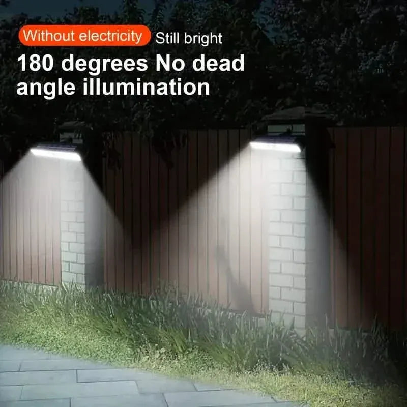 Solar Waterproof Movement Induction Wall Lamp - A-1 Thread Vault