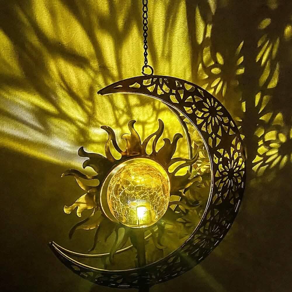 Solar Wind Chimes Garden Decorative Wind Chime Light - A-1 Thread Vault