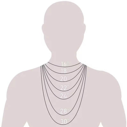Solid 14K Yellow Gold Mariner Link Chain Necklace - A-1 Thread Vault