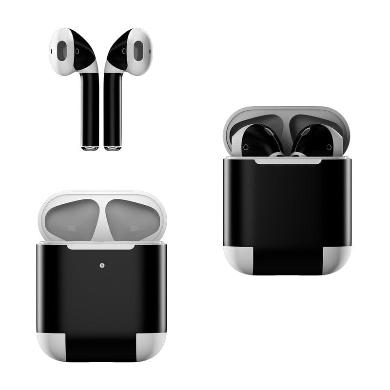 Solid State Black - Apple AirPods Skin - A-1 Thread Vault