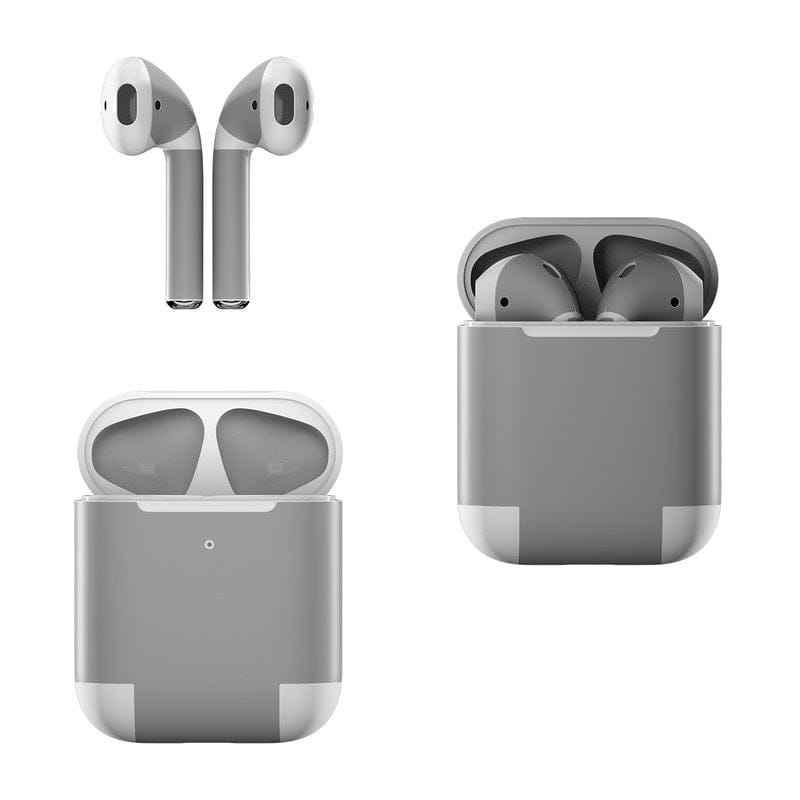 Solid State Grey - Apple AirPods Skin - A-1 Thread Vault