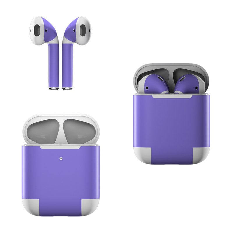Solid State Purple - Apple AirPods Skin - A-1 Thread Vault